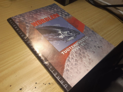Wobbleri tuotekuvasto 1994/95