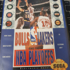 Sega Genesis Bulls vs Lakers and the NBA Playoffs CIB - pikkukuva 1