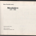 Penttilä: Mouhijärvi 1639-1989, Mouhijärven kunta 1989, K3 - pikkukuva 1