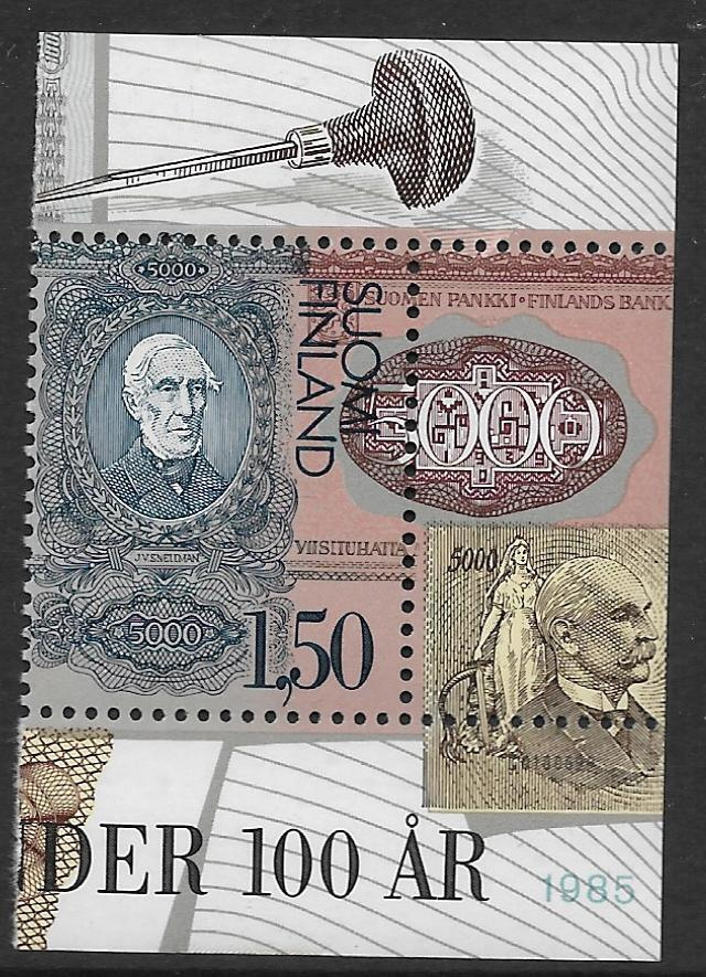 100v suomalaista setelipain. 1985 (LAPE 965) **