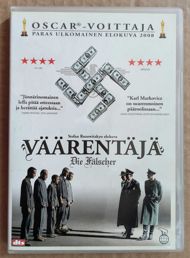 VÄÄRENTÄJÄ – Suomalainen DVD 2007; Natsi-Saksa, Die Fälscher