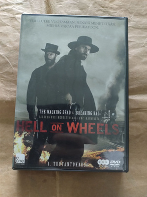 Hell on Wheels 1. tuotantokausi (DVD) (3 levyä)