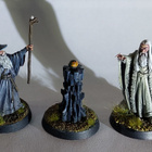 Lord of the Rings, figurit, Gandalf, Saruman, Palantir - pikkukuva 1