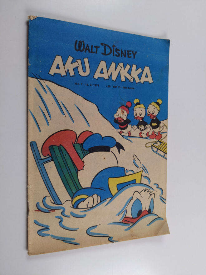 Walt Disney : Aku Ankka 7/1974