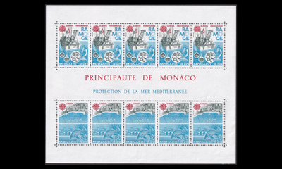Monaco 1746-7BL32 ** Europa (1986)