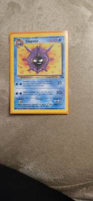 Cloyster 32/62 - Fossil set card