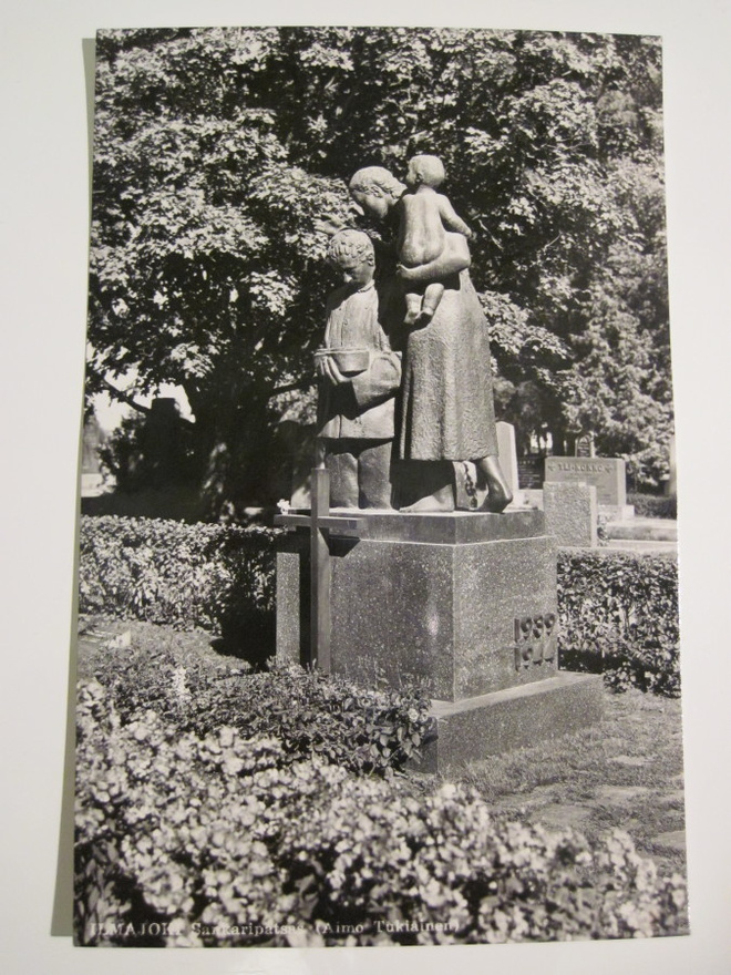 VANHA Postikortti Iisalmi 1950-l Alkup. Mallikappale