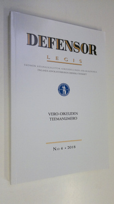 Defensor legis n:o 4/2018