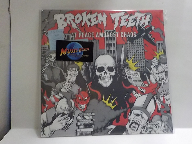 BROKEN TEETH - AT PEACE AMONGST CHAOS UUSI LP