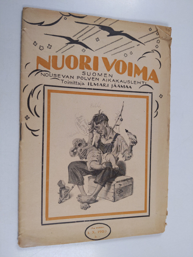 Nuori voima : Suomen nousevan polven aikakauslehti 1. X. ...