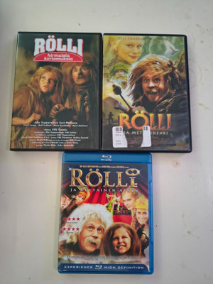 Rölli dvd blu-ray elokuvia