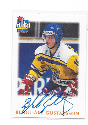 1997 Alfa Autographs # Bengt¨Åke Gustafsson SWE Nimmari