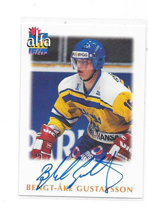 1997 Alfa Autographs # Bengt¨Åke Gustafsson SWE Nimmari