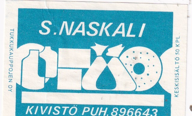 Kivistö. S. Naskali  , Tukkukauppojen Oy 7/9