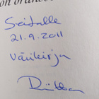 Riitta Jalonen : Yö on oranssi häkki (signeerattu, tekijä... - pikkukuva 3