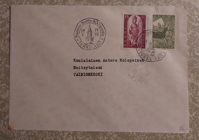 1955  Kirkko FDC