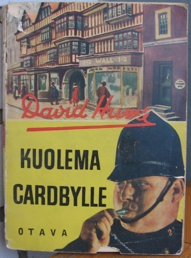 David Hume: Kuolema Cardbylle, 1p. 231 s.