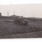 VANHA Valokuva Panssarivaunu 6 x 9 cm 1930-l - pikkukuva 1