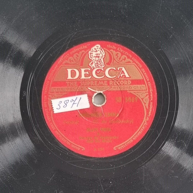 Savikiekko 1948 - Olavi Virta / Kirsti Hurme - Decca SD 5069