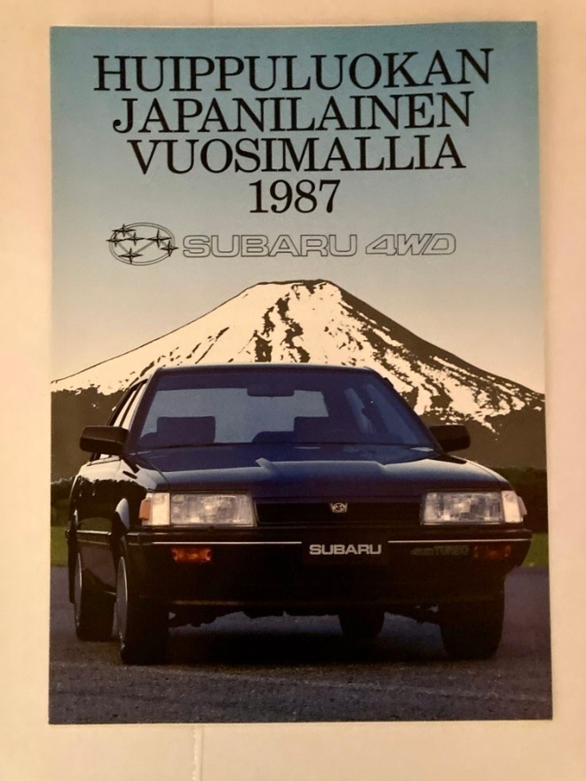 Esite Subaru 4WD 1987