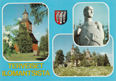 KIRKKOKORTTI - ILOMANTSI - PYHÄN ELIAAN KIRKKO - 4