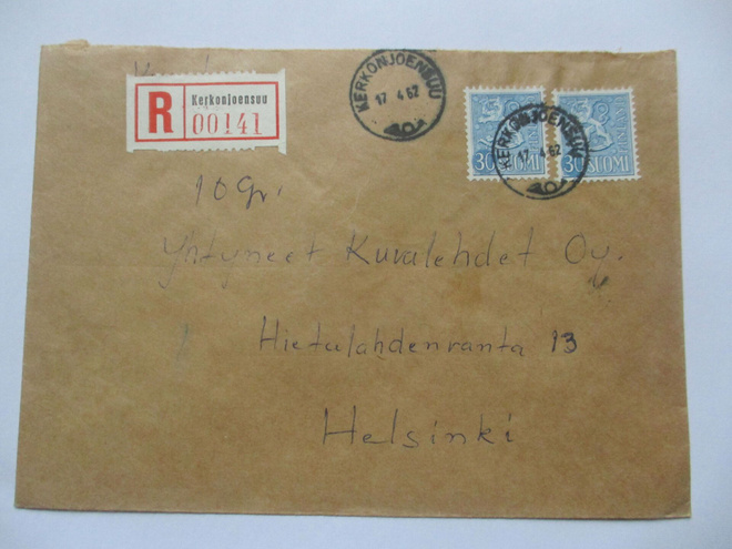 1962 Kerkonjoensuu (Rautalampi) R kuori