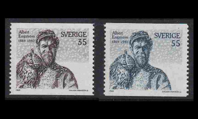 Ruotsi 636-7 ** Albert Engström (1969)
