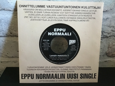 EPPU NORMAALI: Lensin Matalalla 2 7” singlelevy