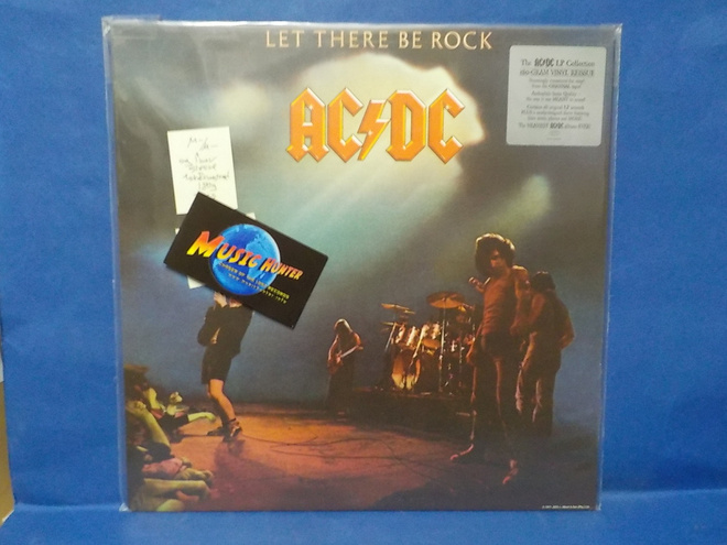 AC/DC - LET THERE BE ROCK M-/M- 1ST REMASTERED PRESS 180G LP