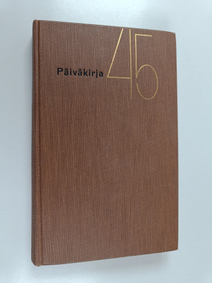 Erich Kästner : Päiväkirja 45