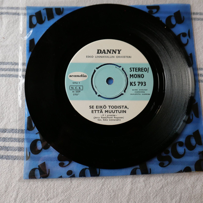 Danny – Se Eikö Todista, Että Muutuin 7" 1969