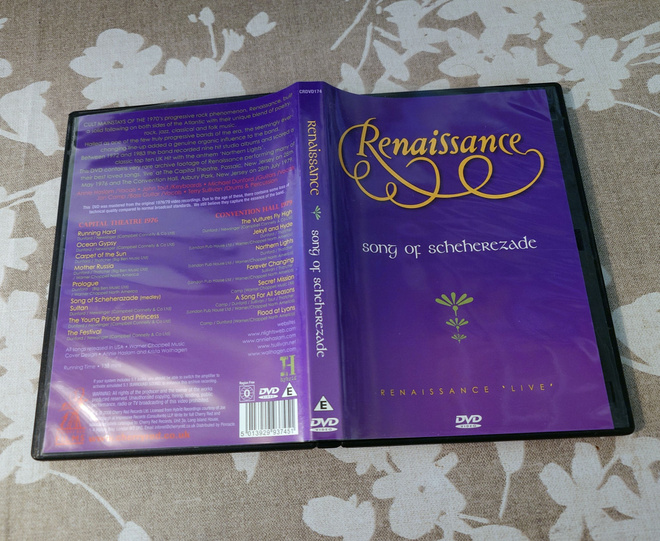 Renaissance Live Song of Scheherazade DVD