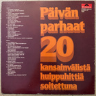 [LP] V/A: PÄIVÄN PARHAAT - 20 KANSAINVÄLISTÄ HUIPPUHITTIÄ - pikkukuva 2