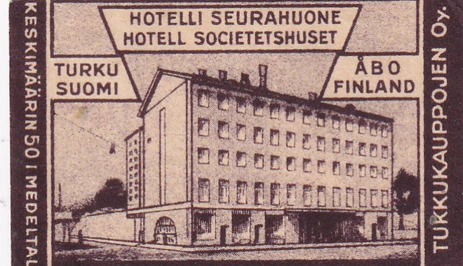 Turku, Åbo,  Hotelli Seurahuone   5/3