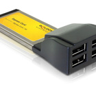 Delock Express Card 4xUSB 2.0 - pikkukuva 1