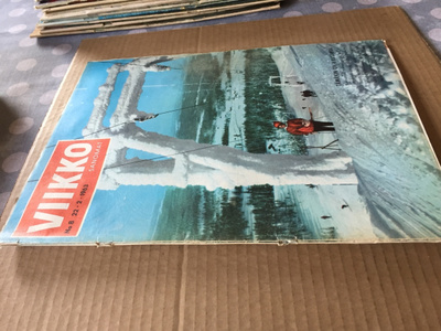 VIIKKOSANOMAT LEHTI 8/1963 HYVÄ