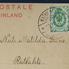 MATHILDEDAL/KIRJAKKALA, ruukkipostia 1911 - pikkukuva 2