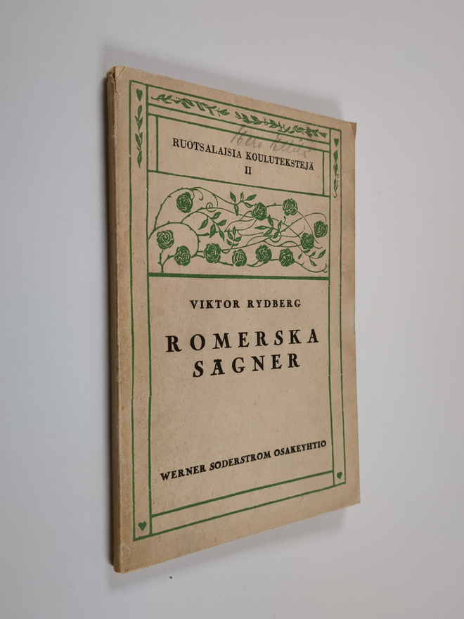 Viktor Rydberg : Romerska sägner