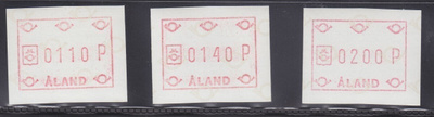 Åland Frama 1988 ATM Å1 postituoreena