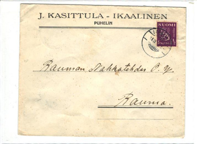 FIRMAK.IKAALINEN J. KASITTULA