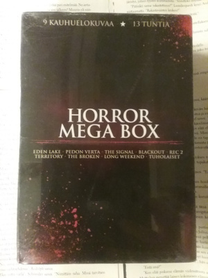 Horror Mega Box (9 DVD, UUSI!)