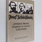 Josef Schleifstein : Johdatus Marxin, Engelsin ja Leninin... - pikkukuva 1