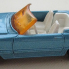 Mercedes-Benz 350 SL Roadster Blue 1973 Majorette Scale 1:60 - pikkukuva 2