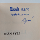 Tapani Sopanen : Isän syli : romaani (signeerattu, tekijä... - pikkukuva 3