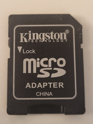Kingston MicroSD - SD adapteri