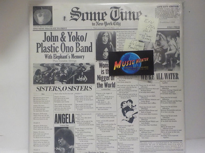 JOHN & YOKO / PLASTIC ONO BAND - SOME TIME IN NEW YORK CITY