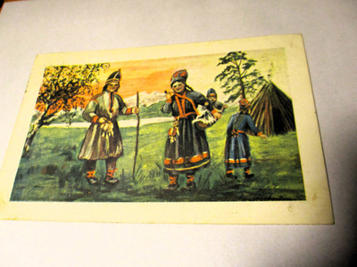Lappi Lappalaisperhe sens - 1916