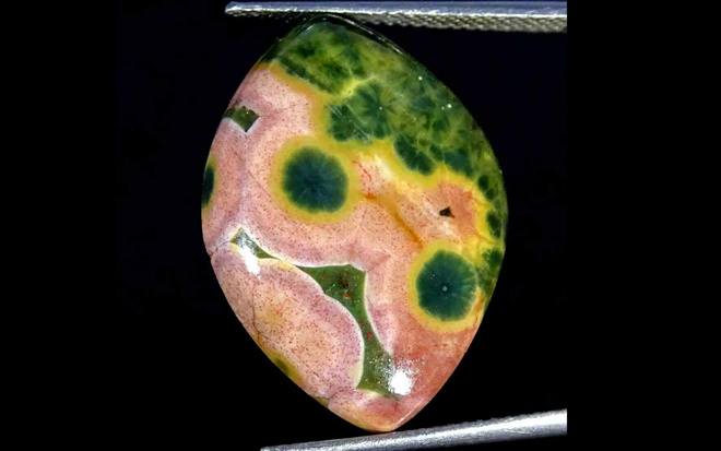 Madagaskar merimies 16.24 ct valtamerijaspis pyörtöhiottu