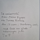 Tua Forsström : Sånger (signeerattu, tekijän omiste) - pikkukuva 3