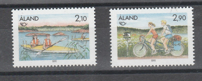 Ahvenanmaa v 1991, Pohjola , Postituore sarja.